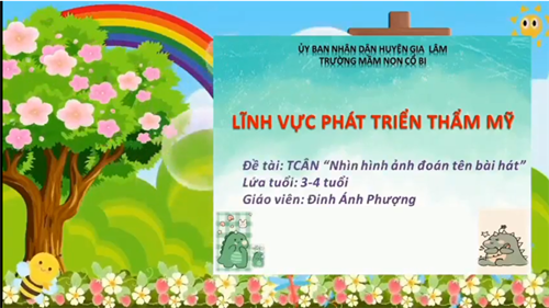 TCÂN: Nhìn hình ảnh đoán tên bài hát - MGB